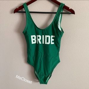 Bride One Piece Swimsuit - NWT